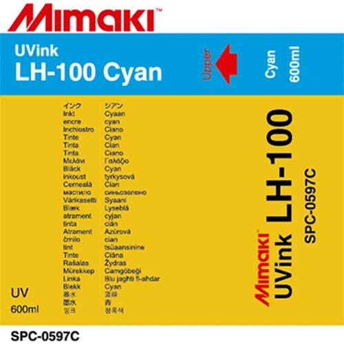 Mimaki LH-100 UV Ink 600ml Pack